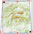 Straightening of distorted paper map