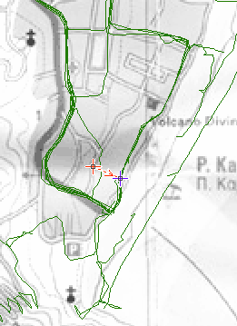 Placing of the first pair of points