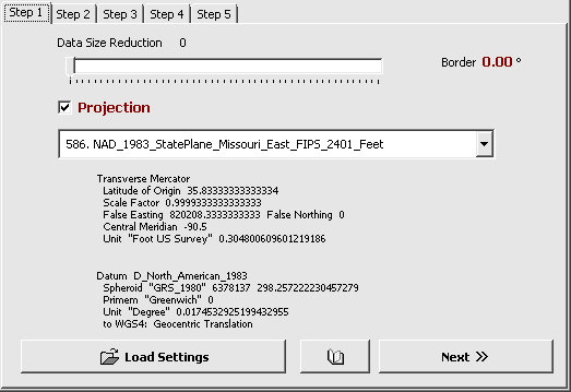 Select coordinate system