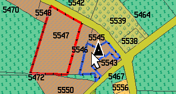 Vector map for GPS