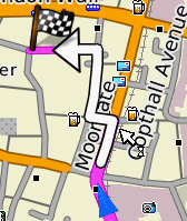 Routing with Mapwel GPS mapping software