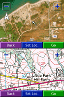 Satellite and road map vectorized with Mapwel software